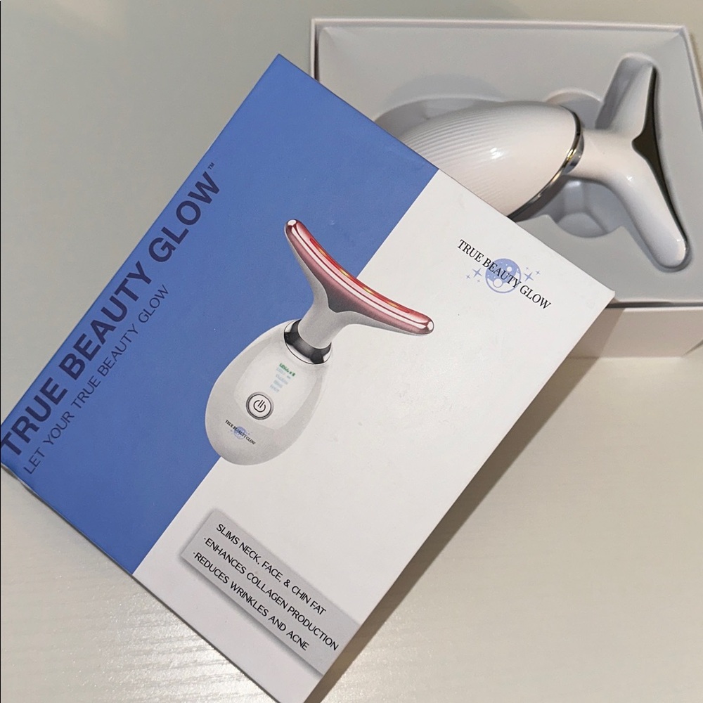 NIB True Beauty Glow V  Facial Massager Sculptor Device